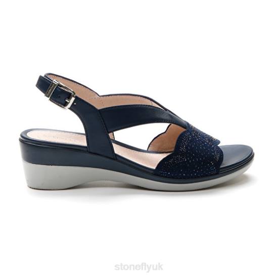 Women VANITY III 30 GOAT SUEDE/NAPPA LTH 144 Stonefly 0BDD259 Sandals
