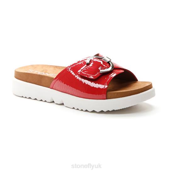 Women RIVA 5 PATENT 2Ff Stonefly 0BDD240 Slides