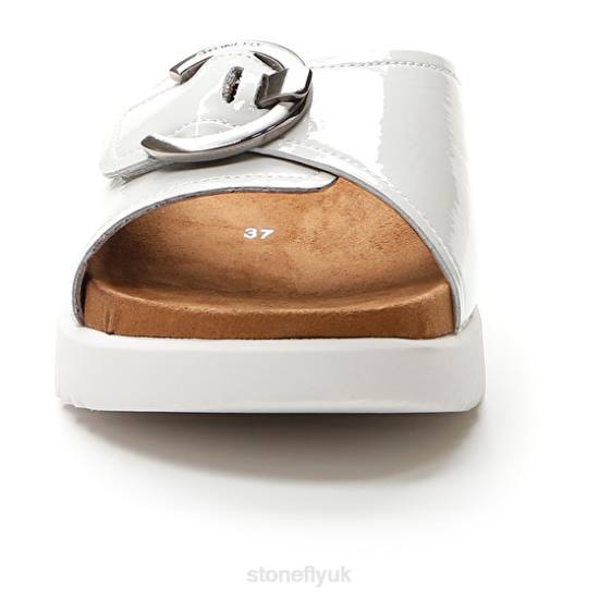 Women RIVA 5 PATENT 346 Stonefly 0BDD241 Slides