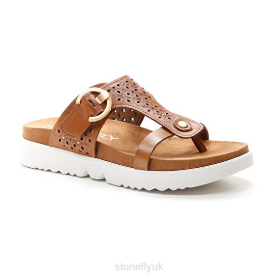Women RIVA 6 CALF 49 Stonefly 0BDD234 Slides
