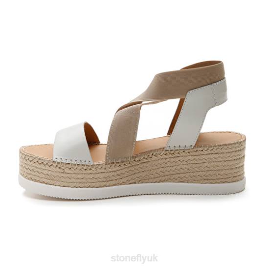 Women ALEXIA 5 CALF LTH/ELASTIC 151 Stonefly 0BDD181 Sandals