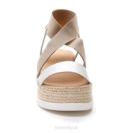 Women ALEXIA 5 CALF LTH/ELASTIC 151 Stonefly 0BDD181 Sandals