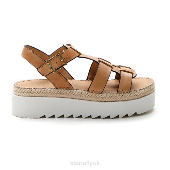 Women ARIEL 2 CALF LTH 49 Stonefly 0BDD229 Sandals