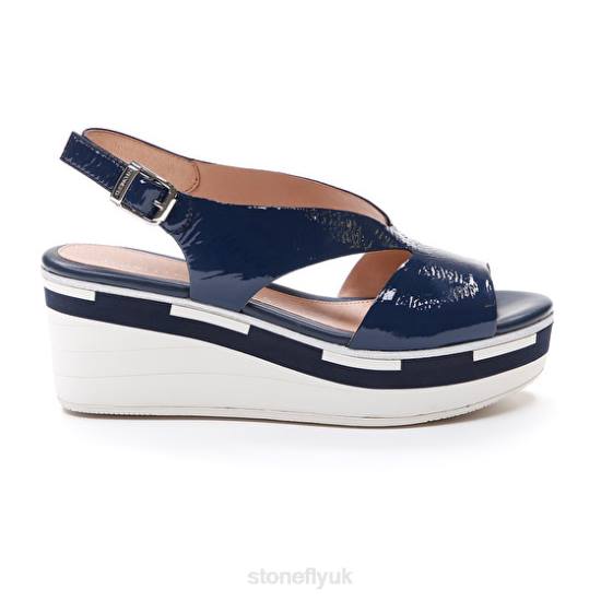 Women DIVA 10 PATENT 144 Stonefly 0BDD215 Sandals