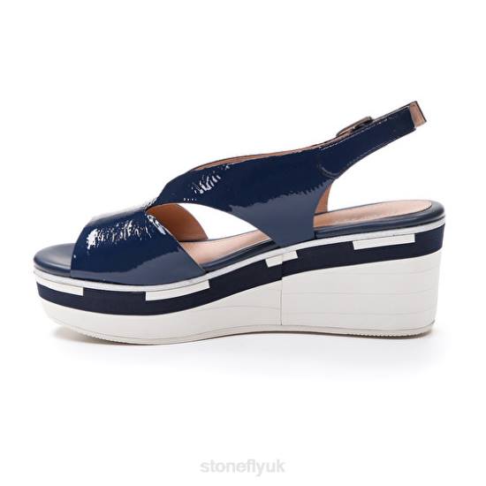 Women DIVA 10 PATENT 144 Stonefly 0BDD215 Sandals