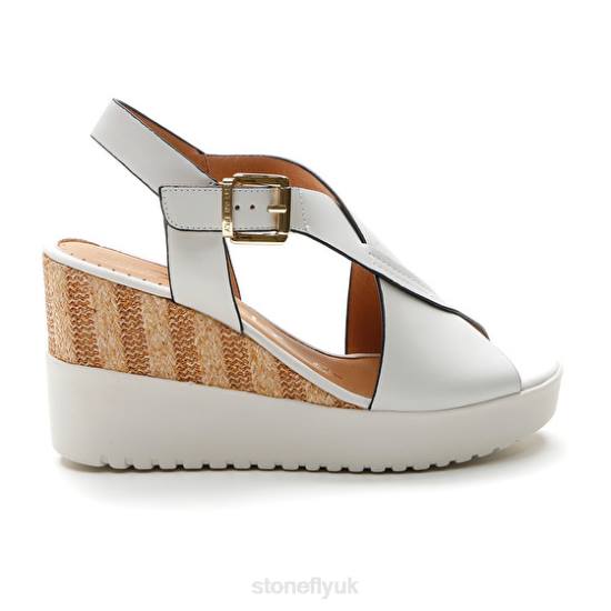 Women ELY 16 CALF LTH 151 Stonefly 0BDD220 Sandals