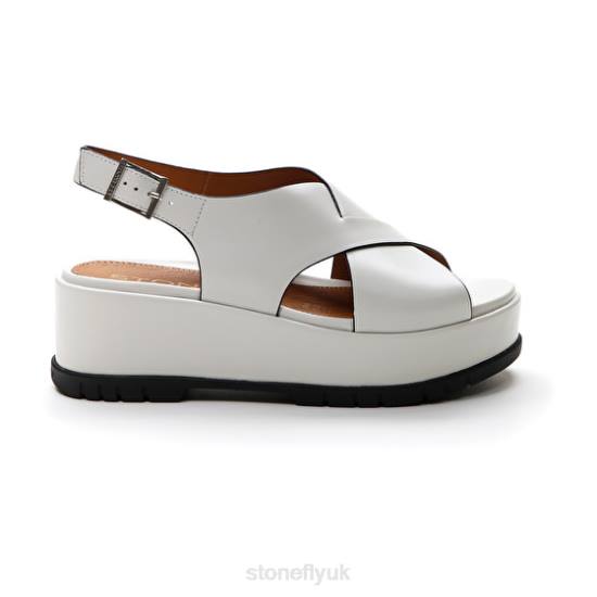 Women KRIS 7 CALF LTH 151 Stonefly 0BDD201 Sandals