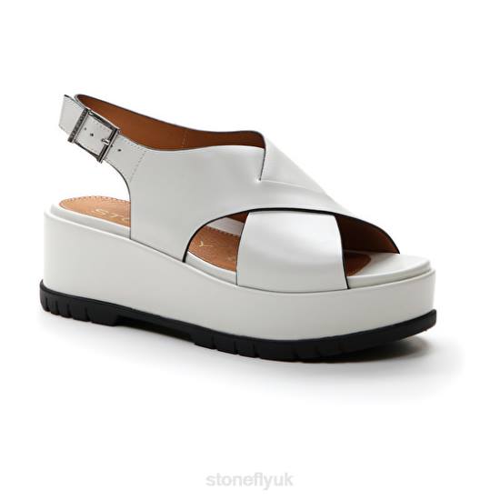 Women KRIS 7 CALF LTH 151 Stonefly 0BDD201 Sandals