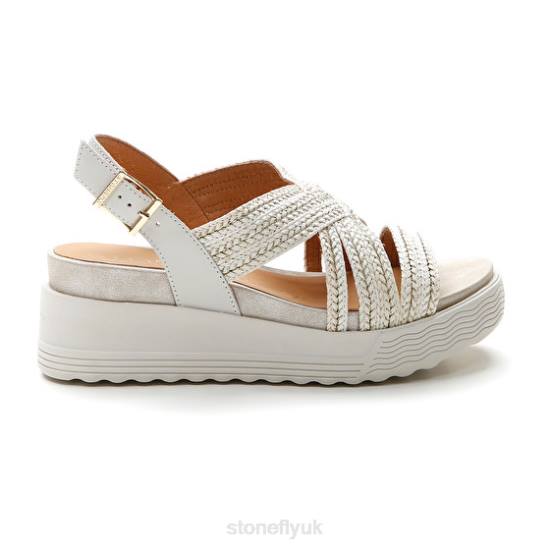 Women PARKY 17 EMBOSSED S./CALF LTH 151 Stonefly 0BDD183 Sandals