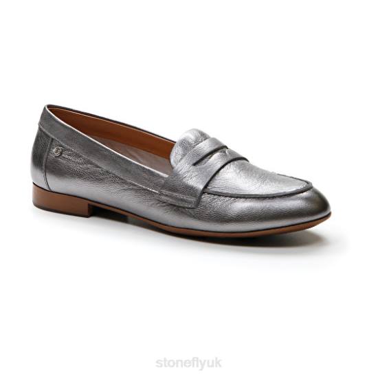 Women ADEL 1 LAMINATED LTH 1Bp Stonefly 0BDD24 Shoes