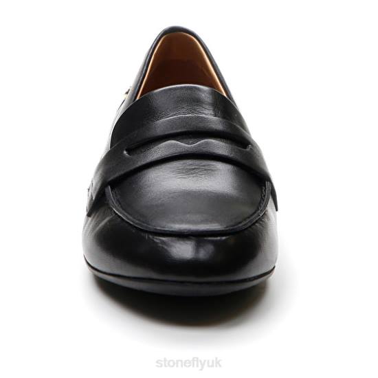 Women ADEL 1 NAPPA LTH Black Stonefly 0BDD28 Shoes