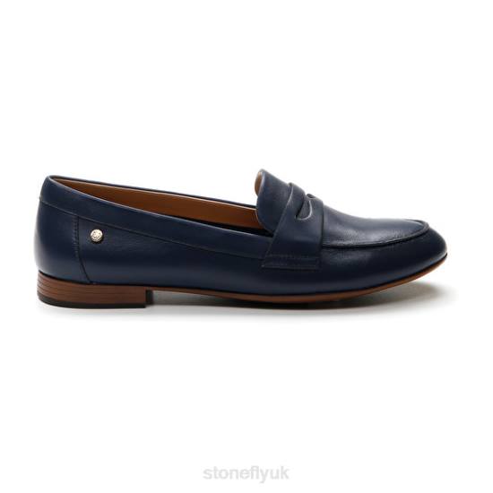 Women ADEL 1 NAPPA LTH Dark Blue Stonefly 0BDD29 Shoes