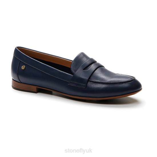 Women ADEL 1 NAPPA LTH Dark Blue Stonefly 0BDD29 Shoes