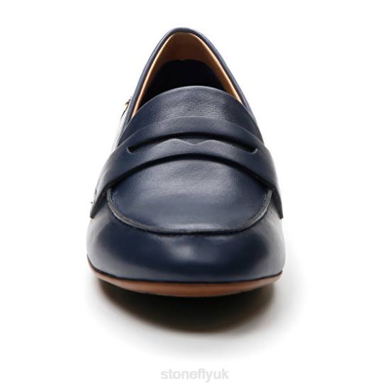 Women ADEL 1 NAPPA LTH Dark Blue Stonefly 0BDD29 Shoes