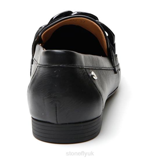 Women ADEL 2 NAPPA LTH Black Stonefly 0BDD14 Shoes