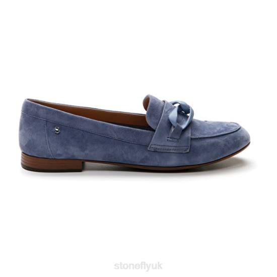 Women ADEL 3 GOAT SUEDE Blue Stonefly 0BDD17 Shoes