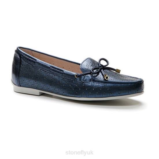Women CAPRI III 1 LAMINATED LTH 100 Stonefly 0BDD11 Shoes
