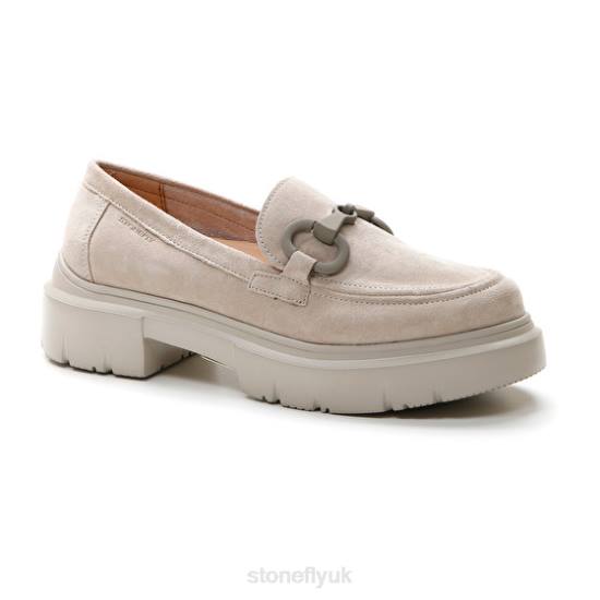 Women PHOEBE 16 VELOUR Goat Brown Stonefly 0BDD4 Shoes