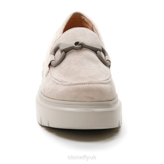 Women PHOEBE 16 VELOUR Goat Brown Stonefly 0BDD4 Shoes