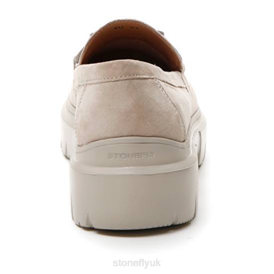Women PHOEBE 16 VELOUR Goat Brown Stonefly 0BDD4 Shoes