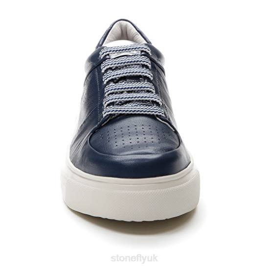 Women ALLEGRA 10 NAPPA LTH Dark Blue Stonefly 0BDD42 Shoes