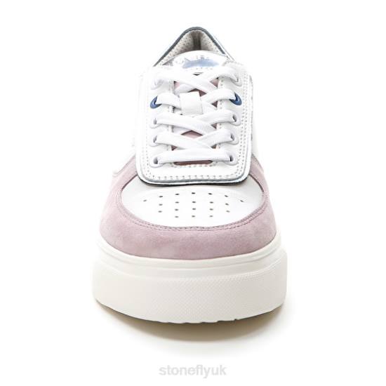 Women ALLEGRA 11 VELOUR/NAPPA LTH Blue/Purple/White Stonefly 0BDD45 Shoes