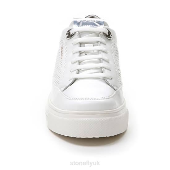 Women ALLEGRA 4 NAPPA LTH White Stonefly 0BDD41 Shoes