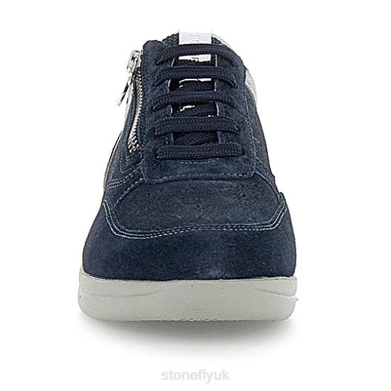 Women AURORA 20 VELOUR Dark Blue Stonefly 0BDD95 Shoes
