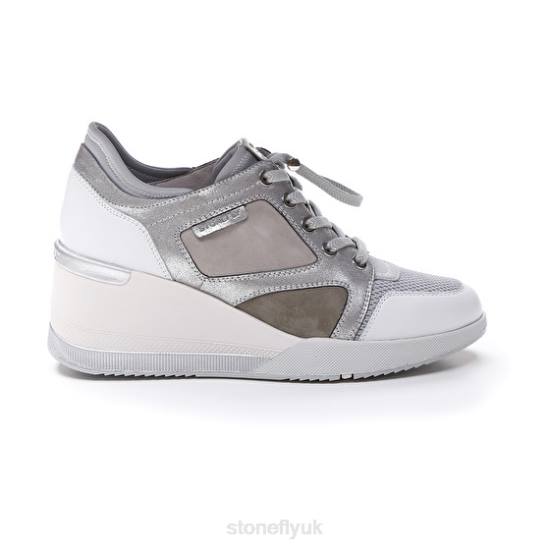 Women ELLA 2 NAPPA Sliver Stonefly 0BDD69 Shoes