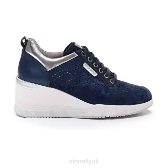 Women ELLA 3 VELOUR 144 Stonefly 0BDD67 Shoes
