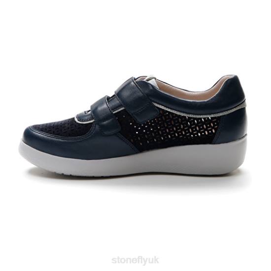 Women PASEO IV 26 NAPPA LTH/VELOUR Dark Blue Stonefly 0BDD109 Shoes