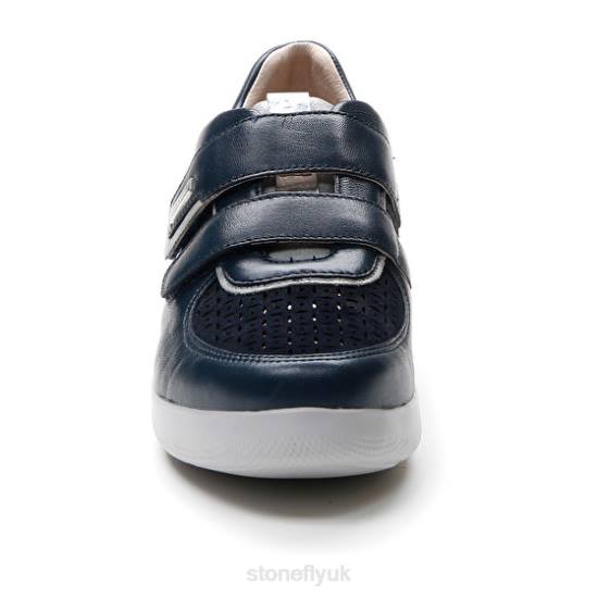Women PASEO IV 26 NAPPA LTH/VELOUR Dark Blue Stonefly 0BDD109 Shoes