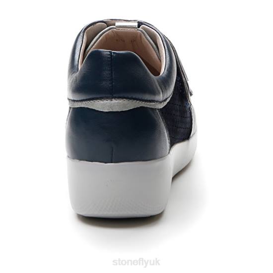 Women PASEO IV 26 NAPPA LTH/VELOUR Dark Blue Stonefly 0BDD109 Shoes