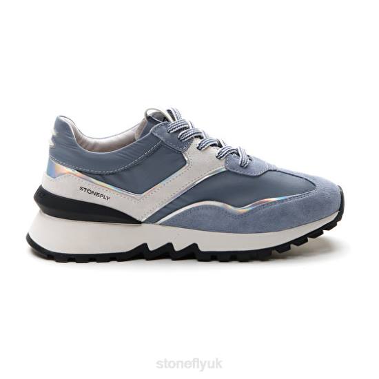 Women SIMPLY LADY 4 VELOUR/TEXTILE Blue Stonefly 0BDD38 Shoes
