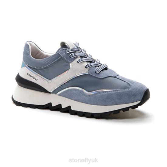 Women SIMPLY LADY 4 VELOUR/TEXTILE Blue Stonefly 0BDD38 Shoes