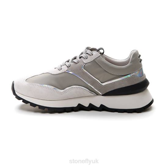Women SIMPLY LADY 4 VELOUR/TEXTILE Glacier Gray Stonefly 0BDD39 Shoes