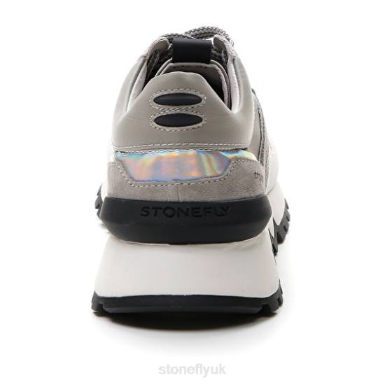 Women SIMPLY LADY 4 VELOUR/TEXTILE Glacier Gray Stonefly 0BDD39 Shoes