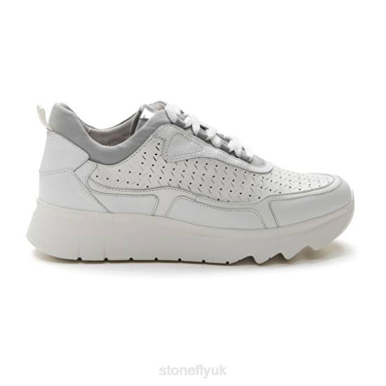 Women SPOCK 36 NAPPA LTH White Stonefly 0BDD53 Shoes
